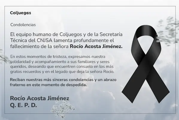Condolencias